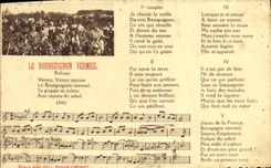 Vintage Postcard Burgundian Vermeil