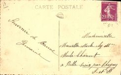 CPA Le Bourguignon Vermeil 