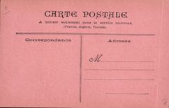 Vintage Postcard Venice masquee Jean Vezere