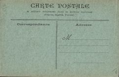 Vintage Postcard In large the town of Rouen Jean Vezere