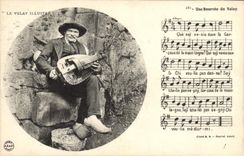 Vintage Postcard Velay a faggot