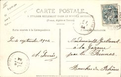 Vintage Postcard Velay a faggot