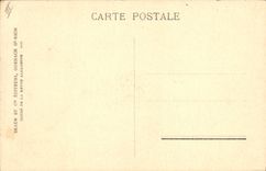 Vintage Postcard Alsace Folklore the toilet of the Alsatian node