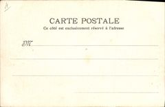 Postal Folclore Alsacia Alsaciana y De Lorena Traje nacional