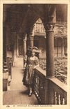 Vintage Postcard Folklore Alsace Interior of Alsatian house