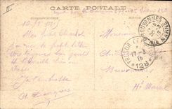 CPA Cuisine Une cuisine Francaise aux avant postes Militaria