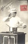 CPA Cuisine Enfant La sauce est brulee 