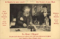CPA Cuisine La Tour d'Argent Paris Restaurant Quai de la Tournelle 5eme 