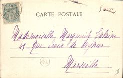 Vintage Postcard Fantasy Child Angel Poisson d' Avril