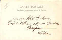 Vintage Postcard Fantaisie Child the love police officers Organizes Police Angel