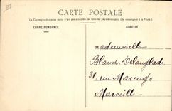 Vintage Postcard Fantaisie Woman Commands of the young girl has to marry