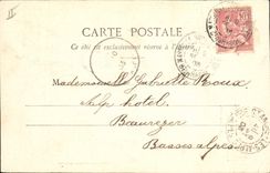 Vintage Postcard Fantasy Woman the GUI