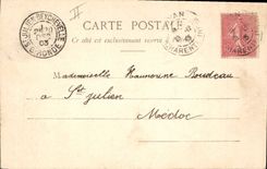 CPA Fantaisie Enfant L'amour policeman Police Policier Ange 