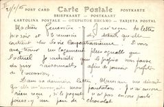 Postal Grenoble él vagada Colelction Genin