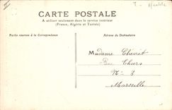 CPA Pau Le chateau Ecran brode par Jeanne d'Albret 