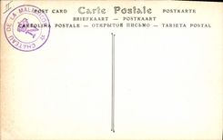 Postal Rueil Castillo del Malmaison Antiguo residencia del 1.o Emperador Napoleón