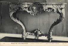 CPA Musee des Arts decoratifs Console en bois dore 