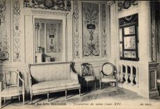 CPA Musee des Arts decoratifs Decoration de salon Louis XVI 