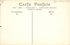 Postal Castillo de Pau Cama de Jeanne de Albret