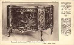 CPA Exposition du 18eme italien a Venise Octobre 1929 Commode venitienne 