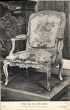 CPA Musee des Arts decoratifs Fauteuil Louis XIV 