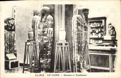 Vintage Postcard Egypt Egypt Cairo Mummies and tombs