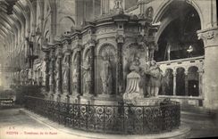 Vintage Postcard Rheims Tomb of St Remi