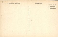 Vintage Postcard Interior Locronan of the church the tomb of Romance Saint