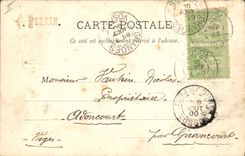 Vintage Postcard Saint Die Tomb of Jules Ferry