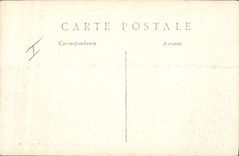 Vintage Postcard Militaria Ferte under Jouarre the bridge destroyed by the Genius