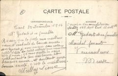 CPA Militaria Pont de la Ferte sous Jouarre detruit par le genie francais 