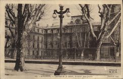 Vintage Postcard Militaria Avignon Quarters 7th Genius Avenue Jean Jaurès