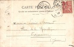 CPA Militaria Vienne Manoeuvres de pontage sur le Rhone par les regiments du Genie Dislocation