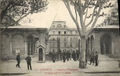 CPA Militaria Avignon Caserne d'Hautpoul occupee par le 7eme Genie
