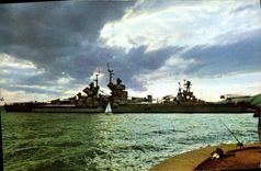 Modern Postcard Toulon Boat Jean Bart