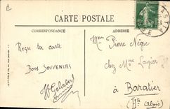 Vintage Postcard Bateau Jaureguiberry Armours escrade