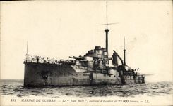 CPA Bateau Le Jean Bart cuirasse d'escadre 