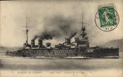 CPA Bateau Jules Ferry Croiseur de 1ere classe 