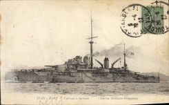 CPA Bateau Jean Bart Cuirasse a turbines 