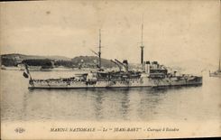 CPA Bateau Le Jean Bart Cuirasse d'escadre 