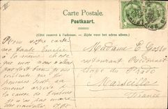 CPA Bateau Anvers Port Le cuirasse allemand de 1ere classe Kaiser Karl der Grosse 