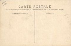 Vintage Postcard Boat Kleber beating house of the Ministry for the Navy