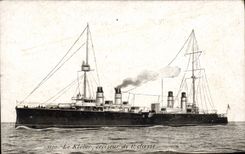 CPA Bateau Le Kleber Croiseur de 1ere classe 