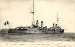 CPA Bateau Le Kleber Croiseur Cuirasse 