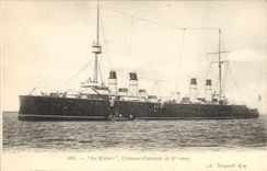 CPA Bateau Le Kleber Croiseur Cuirasse de 1er rang 