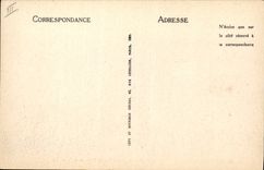 Vintage Postcard Boat Ex Kolber today Colmar