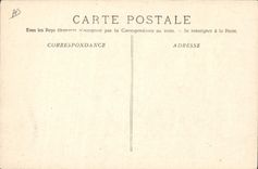 Vintage Postcard Boat Kleber beating house of the Ministry for the marine