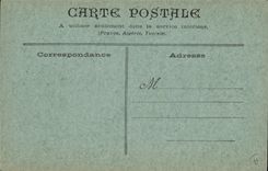 Vintage Postcard the prayer of the soldier Jean Vezere