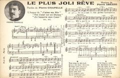 Vintage Postcard the prettiest dream Pierre Vault Pierre Arezzo