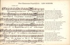 CPA Les boeufs 